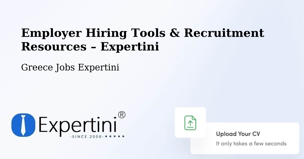 Employer Hiring Tools & Recruitment Resources – Sofádes - Sofádes, Greece Jobs Expertini