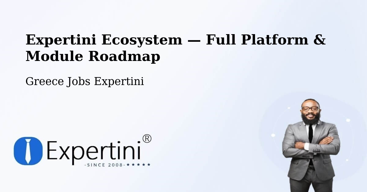 Expertini Ecosystem — Full Platform & Module Roadmap – Sofádes