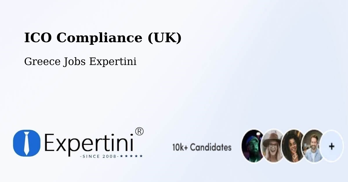 UK Data Protection & ICO Compliance – Sofádes - Greece Jobs Expertini